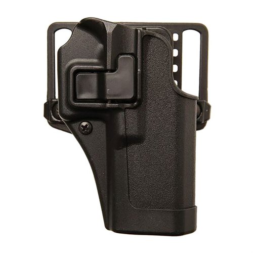 L'holster Blackhawk SERPA CQC offre sicurezza senza pari per la tua pistola, un'estrazione fluida e un design compatto e versatile con ritenzione di livello 2.