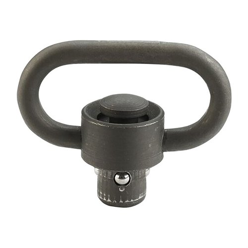 Der HD PUSH BUTTON SLING SWIVEL von BLACKHAWK ermöglicht dir ein schnelles Anbringen und Abnehmen des Slings an den meisten Push-Button-Montagepunkten.