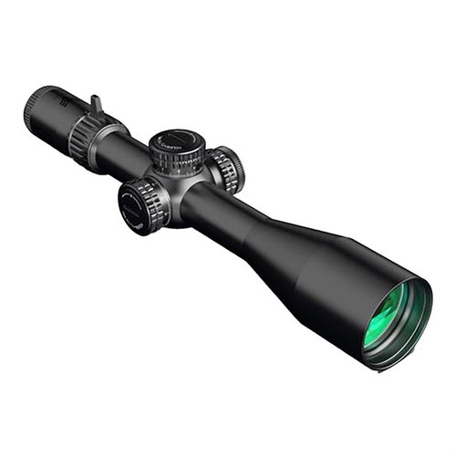 Il Warhawk 5-25x56mm FFP offre vetro cristallino, costruzione robusta, torrette bloccabili e illuminazione notturna, perfetto per precisione e versatilità.