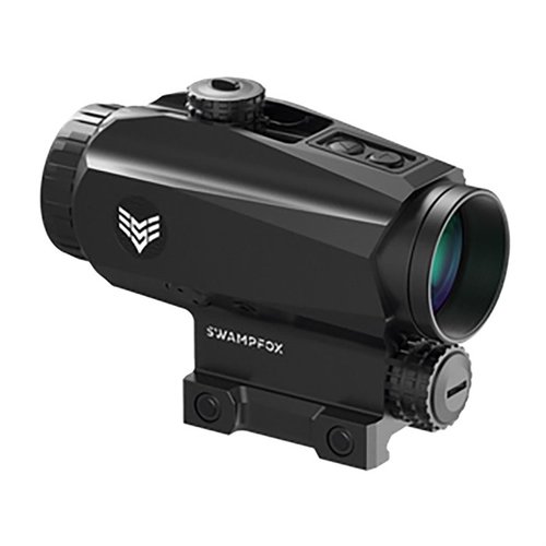 Il Trihawk 3X30mm offre un campo visivo di 52 piedi a 100 yard, ottima distanza oculare e reticolo Trident per acquisizione rapida. Scegli illuminazione rossa o verde.