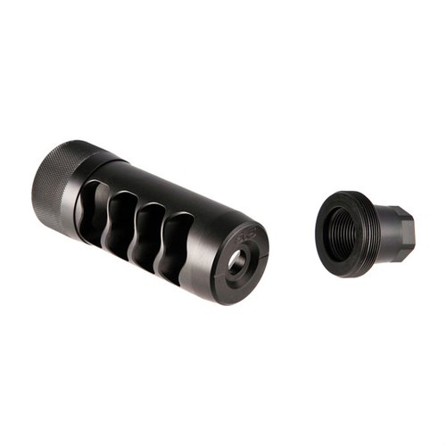 Der HELLFIRE MATCH Muzzle Brake bietet optimale Rückstosskontrolle, minimiert Mündungshochgang und erzeugt keinen zusätzlichen Schalldruck. Perfekt für dein Gewehr!