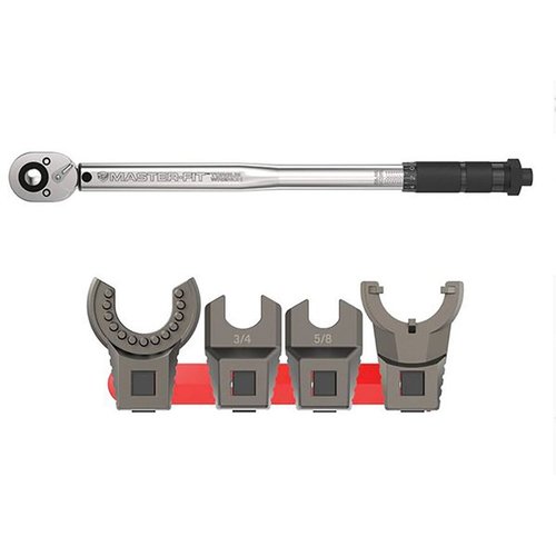 Das MASTER-FIT A2 Crowfoot Wrench Set bietet präzise Passform und Manipulation für A2 Barrel Nuts, Buttstocks und Castle Nuts mit rutschfestem Griff.