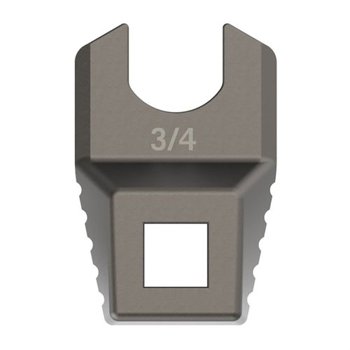 Der MASTER-FIT Muzzle Device Wrench ist aus titanbeschichtetem Edelstahl, passt perfekt auf ¾
