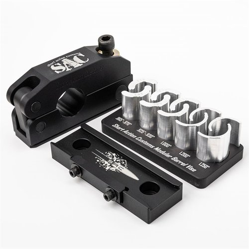 Mit dem Modular Barrel Vise Kit von Short Action Customs kannst du schnell und einfach Läufe wechseln, ohne dein Gewehr versenden zu müssen. 100% lebenslange Garantie!