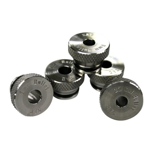 Die MODULAR HEADSPACE COMPARATOR BULLET INSERTS bieten präzise Messungen deiner Geschosse durch einen 3,0-Grad-Leitwinkel, hergestellt aus 17-4 Edelstahl.