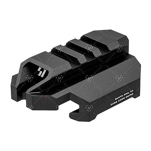 Der Strike Industries CZ Scorpion EVO Stock Adapter mit QD-Funktion bietet höhenverstellbare Picatinny-Sektionen, einfache Montage ohne Werkzeuge und einen praktischen QD-Anschluss.