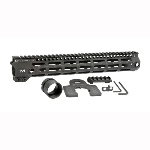 Le handguard AR-15 G4 de Midwest Industries, en aluminium 6061, est léger, durable, et offre des points de sangle QD, M-LOK et un rail picatinny.