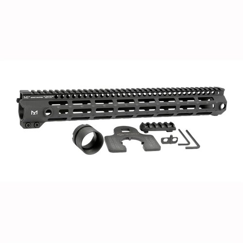 Le garde-main AR-15 G4 M-LOK de Midwest Industries est léger, durable, et offre de multiples options de montage avec un rail picatinny continu et des poches QD.