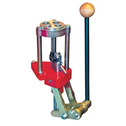 Die 4-HOLE CLASSIC TURRET PRESS von LEE PRECISION bietet eine robuste Bauweise, automatischen Index und ein hervorragendes Primierungssystem für müheloses Laden.