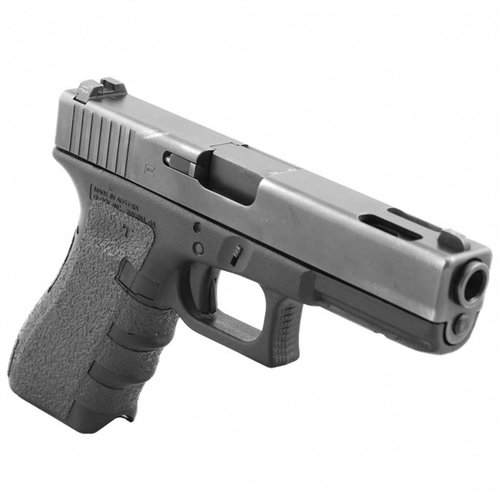 Améliore ton Glock avec le Talon Grip Tape Gen 3, facile à installer, offrant une texture durable et sans modifications permanentes. Compatible avec G17, G22, G24, G31, G34, G35, G37.