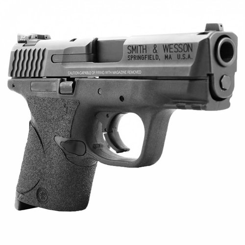 Améliore le grip de ton S&W M&P Compact avec le Talon Grip Tape, offrant une texture supérieure, facile à appliquer et à retirer sans modifier l'arme.