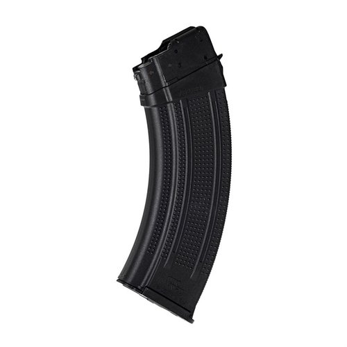 Erweitere dein AK-47 mit dem PRO MAG 40-RD Magazin aus robustem Zytel Polymer, das Platz für 40 Schuss 7.62x39mm bietet und in den USA hergestellt wird.