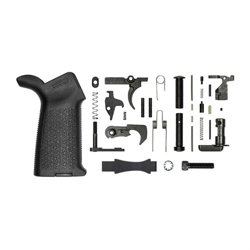 Das Aero Precision Enhanced Lower Parts Kit bietet dir alles, um deine AR-15 von Grund auf zu bauen, inklusive Magpul MOE Grip und Billet Trigger Guard.