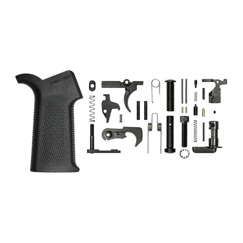 Il kit M4E1 Lower Parts con grip Magpul MOE SL offre versatilità e componenti essenziali per assemblare un receiver Aero Precision M4E1 o simile.