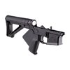 AERO PRECISION M4E1 FEATURELESS COMP LOWER W/FIXED CARB STOCK FOR AR-15 BLK