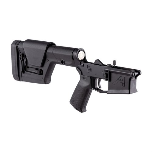 Der M4E1 Complete Lower Receiver ist die ideale Basis für deinen AR15-Bau, ausgestattet mit MOE® Grip, PRS® Gen3 Stock und hochwertigen Features.