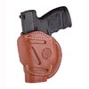 1791 GUNLEATHER 4 WAY HOLSTER CLASSIC BROWN RH SIZE 3