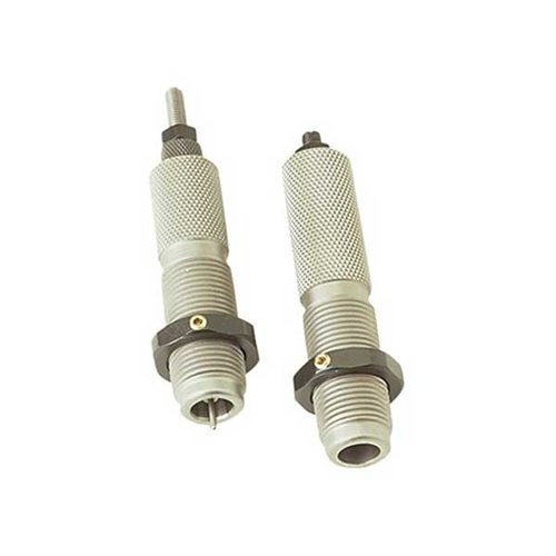 Das 338 Lapua Magnum Neck Die Set von RCBS ermöglicht präzises Neck-Sizing für Bolt-Action-Gewehre und bietet eine einfache Handhabung beim Hülsenwechsel.