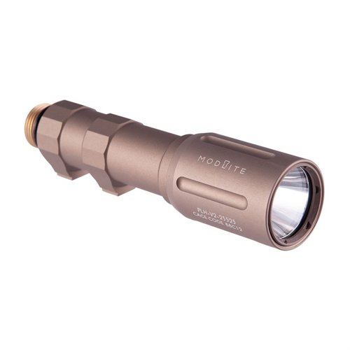 Die Modlite PLHv2 18650 Waffe Licht bietet 1350 Lumen, verbesserte Reichweite, langlebige Bauweise und ist ideal für Innen- und Ausseneinsatz.