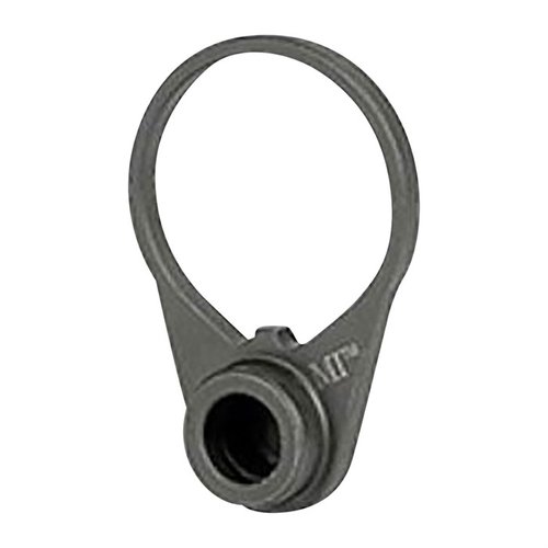 La plaque de fin AR-15 Heavy Duty de Midwest Industries est robuste, usinée en acier 4140, sans bagues à desserrer, avec un socket QD anti-rotation, 100% fabriquée aux USA.