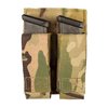 Le Double Pistol Magazine Pouch de Grey Ghost Gear te permet de transporter deux chargeurs de pistolet en toute sécurité, avec des aimants puissants et une construction durable.