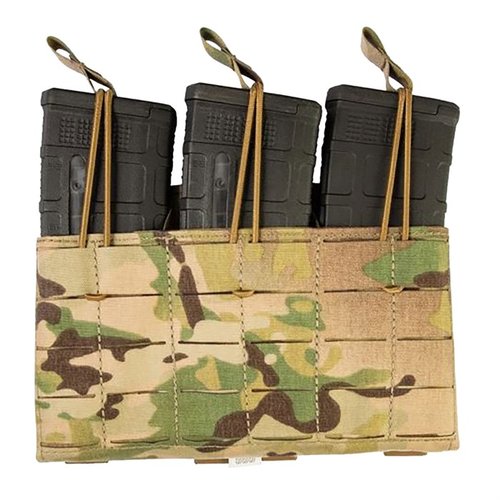 Il Compact Triple Magazine Panel di Grey Ghost Gear offre accesso silenzioso a 90 colpi, costruzione in nylon laminato e compatibilità MOLLE per una massima versatilità.