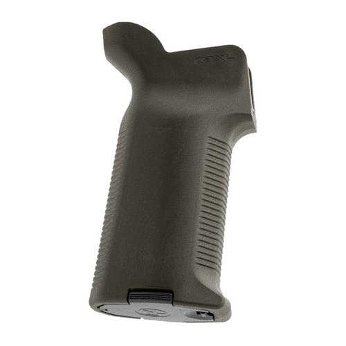 Il grip Magpul K2-XL per AR-15 offre comfort e controllo superiori per mani grandi, con design ergonomico e superficie antiscivolo per una presa ottimale.