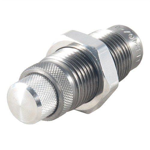 Les dies LEE Carbide Factory Crimp garantissent un ajustement parfait des cartouches, un réglage facile du crimp et aucune lubrification nécessaire pour une fiabilité optimale.