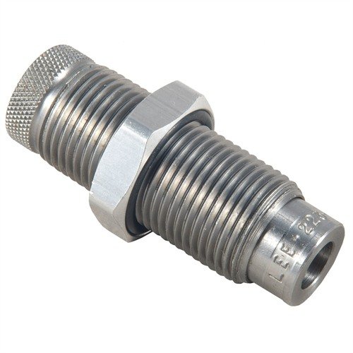 Il Lee Factory Crimp Die offre una crimpatura ferma per una maggiore precisione, migliorando la curva di pressione e riducendo la variazione di velocità.