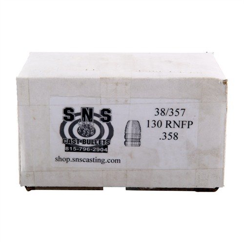 Die CAST .38 Kaliber Rundkopf-Flachpunkt-Geschosse bieten dir präzise Schüsse mit einer hochwertigen Legierung und einer Härte von 18 Brinell – ideal für deine Schiesssportbedürfnisse.