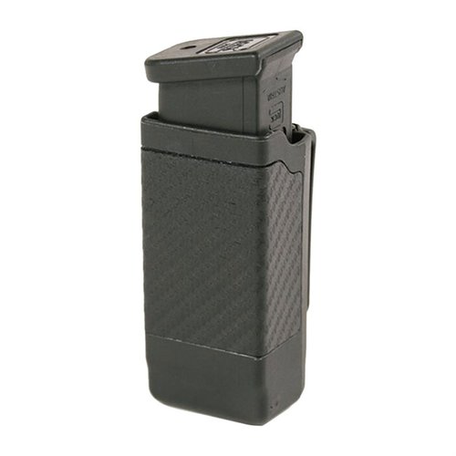 Die BLACKHAWK SINGLE MAGAZINE POUCH bietet sicheren Halt, schnellen Zugriff und einfache Concealment für deine 9mm/.40 Cal Magazine. Ideal für schnelle Wechsel!