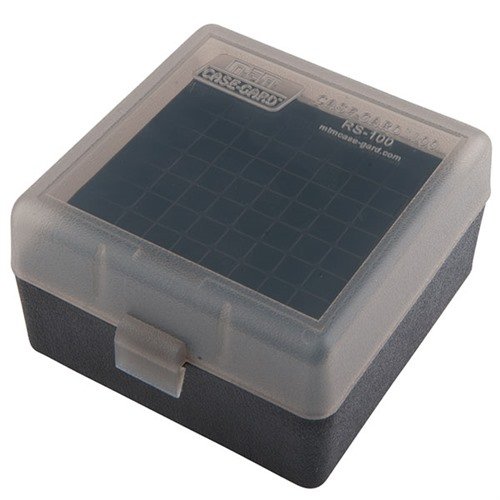 La boîte à munitions FLIP TOP de MTM CASE-GARD est robuste, étanche, avec un verrou Snap-Lock et un label pour tes données de tir, idéale pour le tir compétitif.