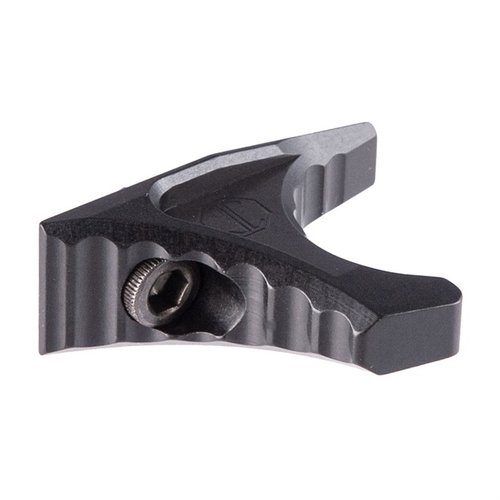 Der HAND RETENTION DEVICE HANDSTOP von JMAC CUSTOMS ist kompakt, leicht, umkehrbar und M-Lok kompatibel, aus 7075 T6 Aluminium mit Hartanodisierung.