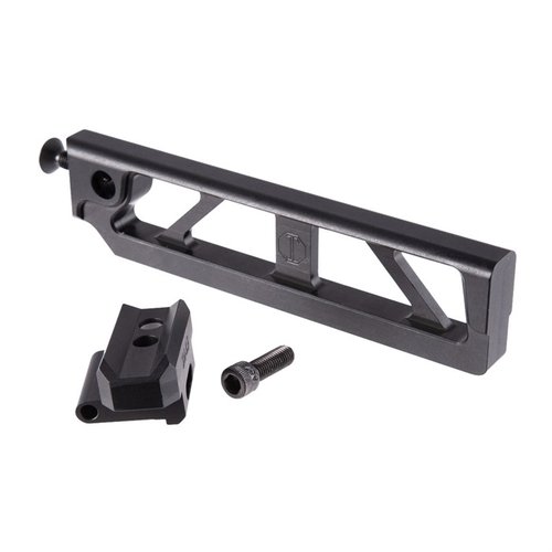 Der 6-Zoll Skeletonized Tube von JMAC Customs ist leicht, stabil und ermöglicht eine flache Faltung des Stocks, kompatibel mit SIG Mechanismen und M4 Stocks.