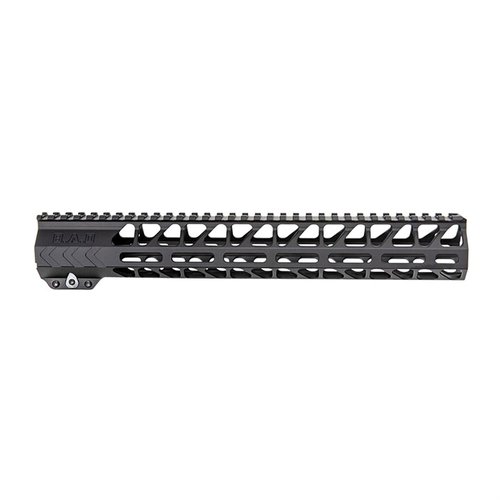 Il sistema di rail WORKHORSE® M-LOK® è leggero e snello, progettato per carabine MIL-SPEC, con opzioni di montaggio M-LOK® e una finitura anodizzata nera.