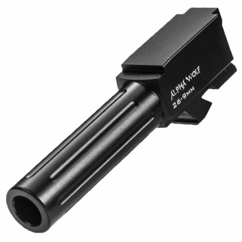 Die ALPHAWOLF 9MM Luger Läufe bieten höchste Präzision und Zuverlässigkeit, sind einfach zu installieren und für alle Glock-Generationen geeignet.