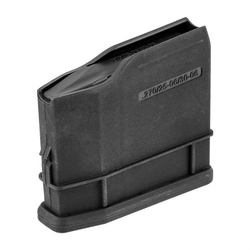 Die 1500 Long Action Magazine 5 Round von LEGACY SPORTS INTERNATIONAL bieten dir eine langlebige Polymer-Konstruktion und mehr Kapazität für einfaches Nachladen.