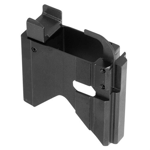 Der Colt 9mm AR-15/M16 Magazinadapter ermöglicht die Nutzung von Colt 9mm Upper Receivers auf Standard AR-15/M16 Lower Receivers. Er enthält Ejektor und Feedramp.