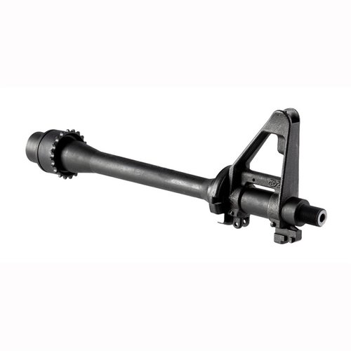 Il barile Colt AR-15 M4CQB 10.3in offre una qualità OEM, rigatura a sei scanalature, rivestimento in cromo e sistema di gas a lunghezza carabina.