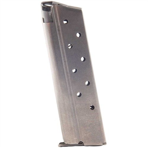 Die Colt 1911 8RD 10MM Magazine bieten zuverlässige Passform, langlebige Stahl-Follower und starke Federn für optimale Leistung bei Selbstverteidigung und Einsatz.