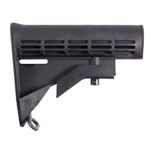 L'AR-15 STOCK ASSY COLLAPSIBLE OEM BLK di COLT offre una costruzione robusta e leggera, perfetta per carabine AR-15, garantendo comfort e stabilità.