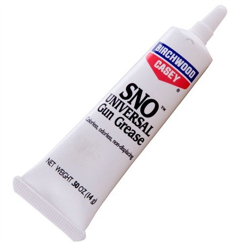 Die SNO™ UNIVERSAL GUN GREASE schützt deine Waffen vor Korrosion, reduziert Reibung und sorgt für eine zuverlässige Funktion aller beweglichen Teile.