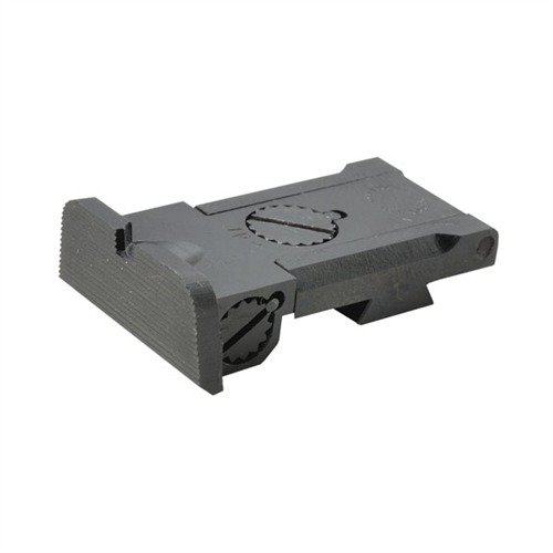 Die 1911 Adjustable Sights von Caspian bieten eine niedrige Bauform, eine blendfreie Rückseite und drei Stile für präzises Zielen und schnelle Zielerfassung.