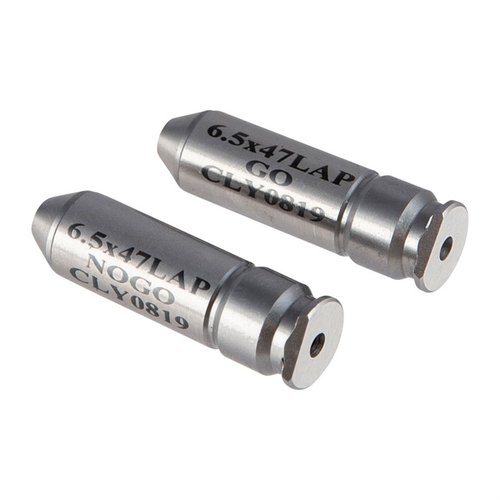 Die Clymer Go & No-Go Headspace Gauge Sets bieten präzise Messungen aus hochwertigem Stahl, um die Sicherheit und Leistung deiner Gewehre zu gewährleisten.