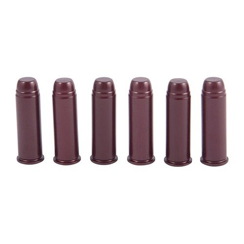 Le AMMO SNAP CAP DUMMY ROUNDS A-ZOOM 44 MAGNUM offrono un corpo in alluminio, un primer sintetico e permettono di esercitarsi nel caricamento e nel dry firing.