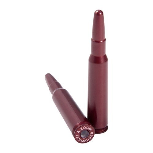 I dummy rounds A-ZOOM 7X57MM MAUSER sono ideali per praticare il caricamento, lo scaricamento e il dry firing, migliorando le abilità di tiro e la maneggevolezza dell'arma.