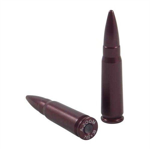 Le AMMO SNAP CAP DUMMY ROUNDS A-ZOOM 7.62X39MM sono ideali per praticare il caricamento, lo scaricamento e il dry firing, migliorando le abilità di tiro e la gestione dell'arma.
