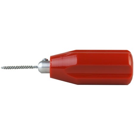Die DEWEY Shotgun Port Cleaning Brush reinigt schnell und mühelos Abfälle und Kohlenstoffablagerungen in schwer zugänglichen Bereichen von Waffen.