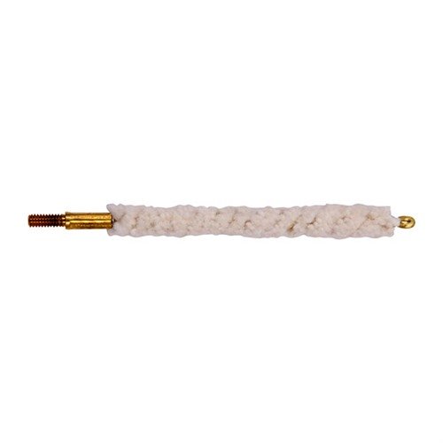 .17 & .20 Kaliber Bore Mops aus robustem Baumwollmaterial, ideal für Luftgewehre und Centerfire. Passt auf Dewey und Outers kleine Kaliber Stangen.