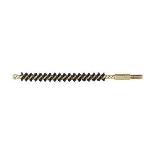 .17 et .20 Caliber Bore Brush de Dewey, avec des poils en bronze ou nylon, conçus pour nettoyer sans rayer. Parfait pour les carabines et les pistolets de petit calibre.